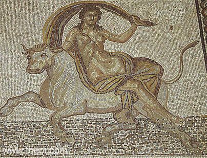 Europa & the Bull | Greco-Roman mosaic
