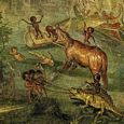 Thumbnail Pygmies, Crocodile, Hippo