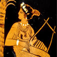 Thumbnail Muse with Lyre