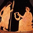 Thumbnail Apollo & Muse with Lyre